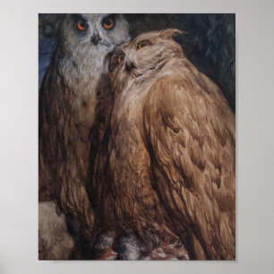 Twee eigendom van Gustave Dore Poster