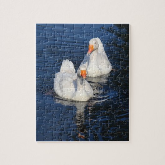 Twee Emden Geese II Legpuzzel (Verticaal)