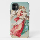 Twee engelen draag een klein kind Case-Mate iPhone case (Achterkant)