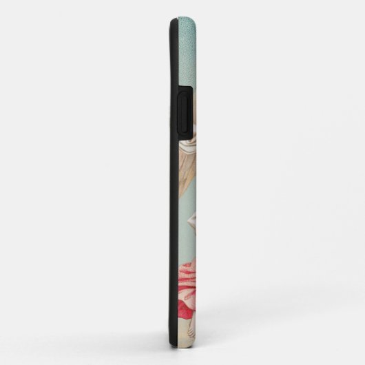 Twee engelen draag een klein kind Case-Mate iPhone case (Achterkant/rechts)