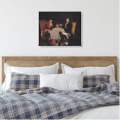 Twee Epicureans Canvas Afdruk (Insitu (Slaapkamer))