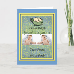 Twee Erwten in een Peul! Aankondiging