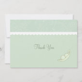 Twee erwten in een peul bedankt (Voorkant)