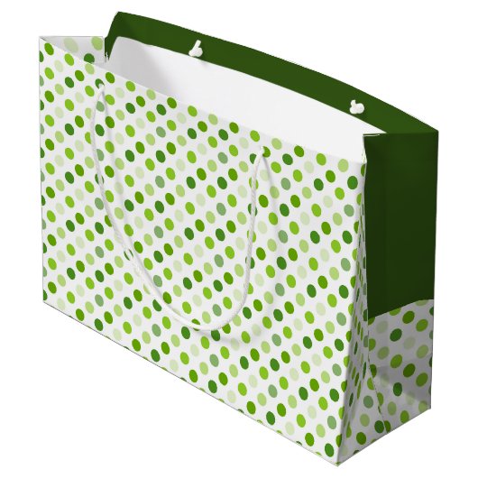 Twee erwten in een peul feliciteren groot cadeauzakje (Achterkant Gekanteld)