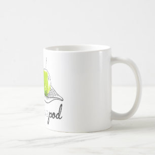 Twee erwten in een peul koffiemok