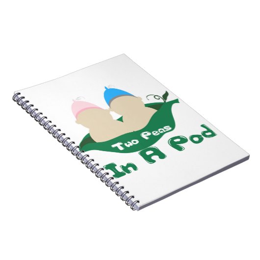 Twee erwten in een peul notitieboek (Rechterzijde)