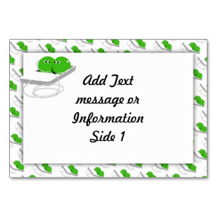 Twee erwten in een peul (voeg Jouw tekst toe) Kaart