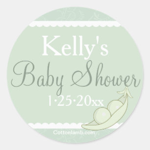 Twee erwten in een pod Sticker