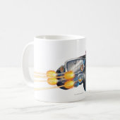 Twee face's auto 2 koffiemok (Voorkant links)