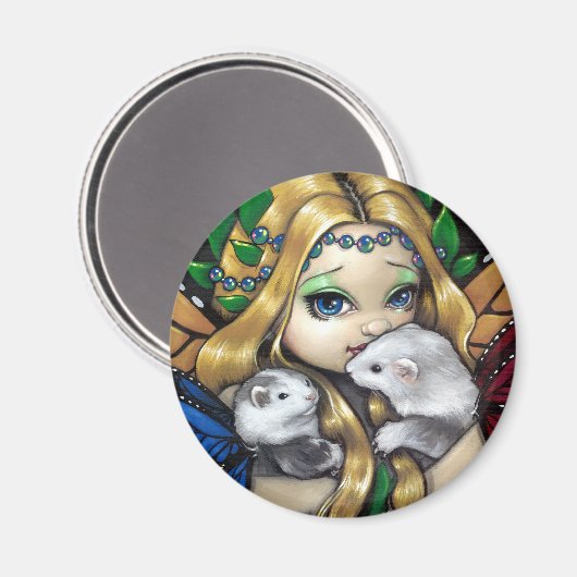 "Twee Fae fretten" magneet (Voorkant / Achterkant)