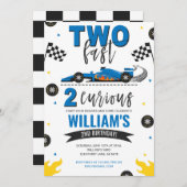 Twee Fast 2 Curious Blue Kaart (Voorkant / Achterkant)