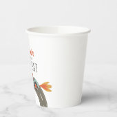 Twee Fast BLUE Race Carthday Papieren Bekers (Links)