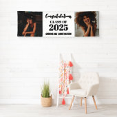 Twee foto-Afstuderen lessen van 2025 Gefeliciteerd Spandoek (Insitu)