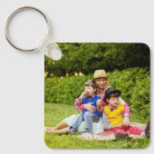 Twee foto | dubbelzijdig sleutelhanger (Voorkant)