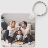 Twee foto | dubbelzijdig sleutelhanger (Achterkant)