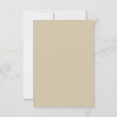 Twee Foxes Wedding Invitation rsvp Kaartje (Achterkant)