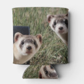 Twee fretten blikjeskoeler (Achterkant)