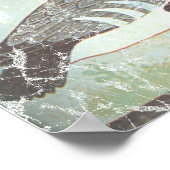 Twee ganzen poster (Hoek)