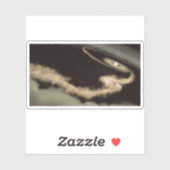 Twee gasreus-exoplaneten die om een jonge ster dra sticker (Vel)