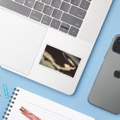 Twee gasreus-exoplaneten die om een jonge ster dra sticker (Laptop met iPhone)