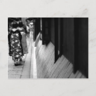 Twee Geisha in Kyoto Briefkaart