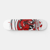 Twee Geishas met Grafisch Ontwerp Skateboard (Horizontaal)