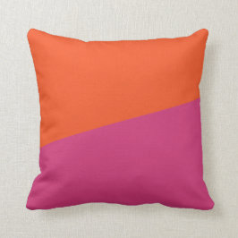TWEE GEKLEURD SINAASAPPEL EN CERISE | PILLOW KUSSEN