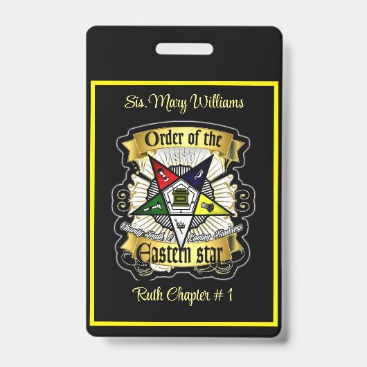 Twee gesteunde OES Badge (Voorkant)