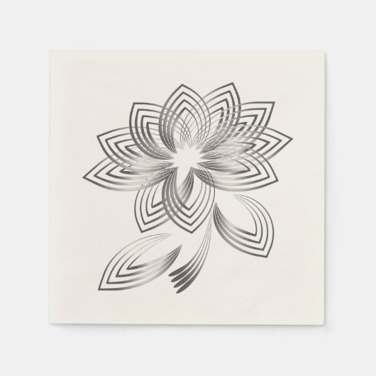 Twee gestorven bladen servet (Voorkant)