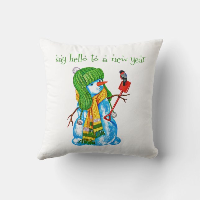 twee gezichtskussens kussen (Achterkant)