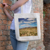 Twee gezichtsvelden of reisfoto's tote bag
