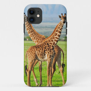 Twee giraffen iPhone 11 hoesje