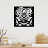 Twee gitaren poster (Keuken)