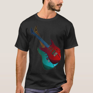 Twee gitaren t-shirt
