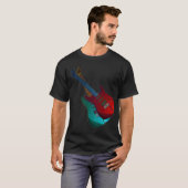 Twee gitaren t-shirt (Voorkant volledig)