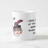 Twee grappige vrienden jumbo mok (Voorkant)