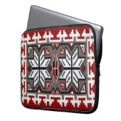 Twee grijze heuvels laptop sleeve (Voorkant Links)