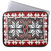 Twee grijze heuvels laptop sleeve (Voorkant)