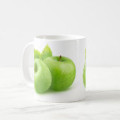 Twee groene appels koffiemok (Voorkant links)