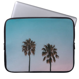 TWEE GROENE PALMBOMEN LAPTOP SLEEVE