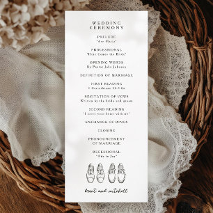 Twee Grooms Kleding Schoenen Gay Wedding Programma