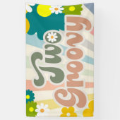 TWEE GROOVY, 2DE BIRTHDAY, SUNSHINE, RAINBOW SPANDOEK (Verticaal)
