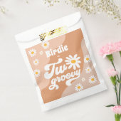 Twee Groovy 2de verjaardag Boho Retro Daisy Bedankzakje (Gezegeld)