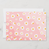 Twee Groovy 2de verjaardag Boho Retro Daisy Kaart (Achterkant)