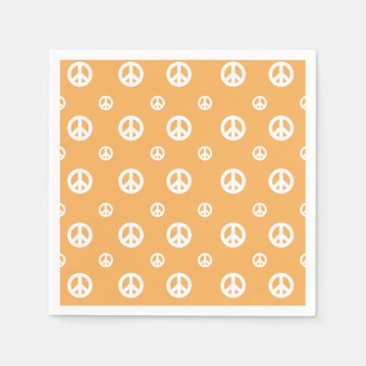 Twee Groovy Retro Boy vreugdebord verjaardagstaart Servet (Voorkant)