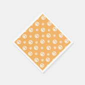 Twee Groovy Retro Boy vreugdebord verjaardagstaart Servet (Hoek)