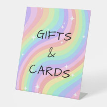 Twee Groovy Retro Pastel Regenboog 2e Cadeaubonnen