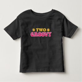 Twee Groovy Verjaardag T-Shirt