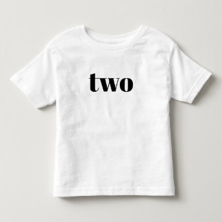 Twee - Happy Birthday Shirt voor peuters