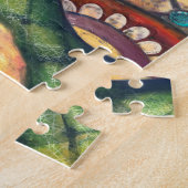 Twee Happy Quail Legpuzzel (Zijkant)